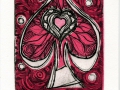 Hearts and Spades card from the Art In An Envelope Series by Helena Orlowski