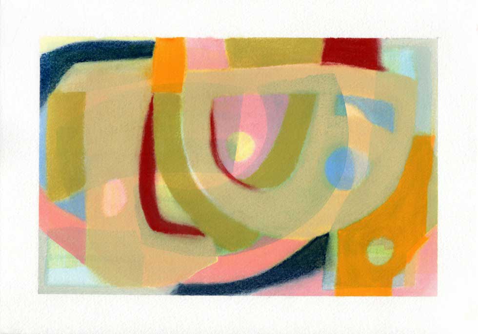 Kazimierz 1, soft pastel & watercolour, 160 x 245 ( Sold)