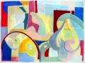 Kazimierz 9, soft pastel, watercolour & graphite,  530 x 720 (Sold)