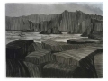 Pilley's Island - the Tickle, drypoint, 250 x 320